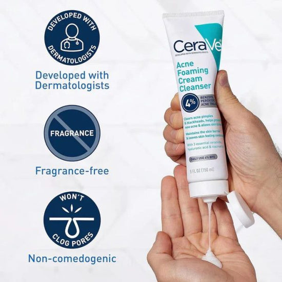 "4 in 1  CeraVe skin care kit – Natural Exfoliator for Smooth & Glowing Skin"